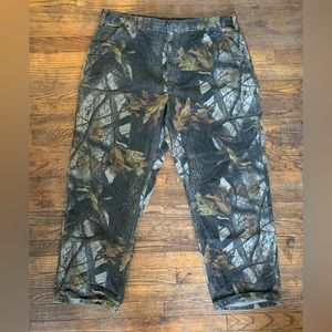 Mens Denim Carhart Camo Pants